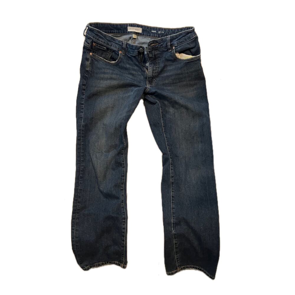 Warp + Weft AMS Amsterdam Slim Blue Jeans, Men's 35x30